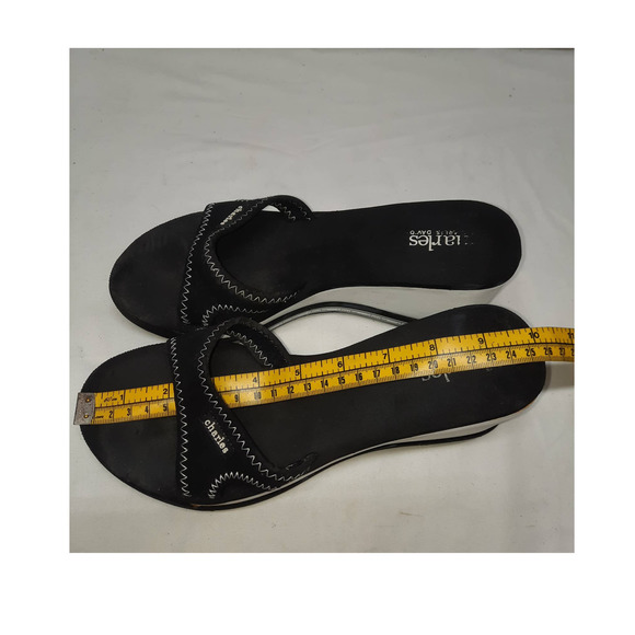 Charles David Neoprene wedge heel Sandals READ see measurements 8.5? - Picture 9 of 11